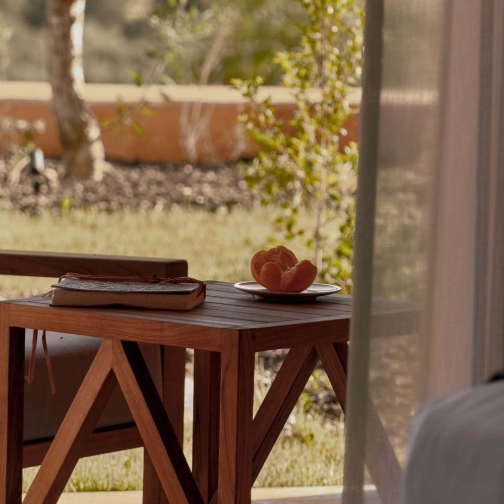 A furnished terrace in a residence at Viceroy Ombris Algarve