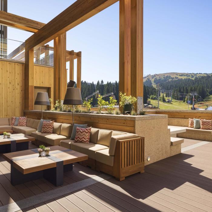 terrasse du Pique Ski Bar
