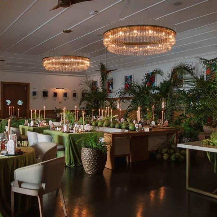 Restaurant et terrasse Saltwood à sugar beach
