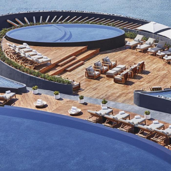 family pool deck los cabos