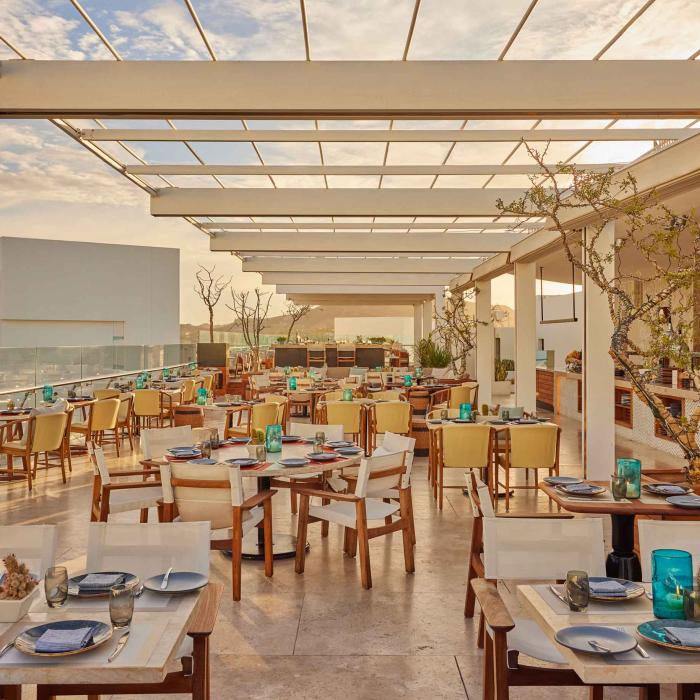 The dining room at Cielomar