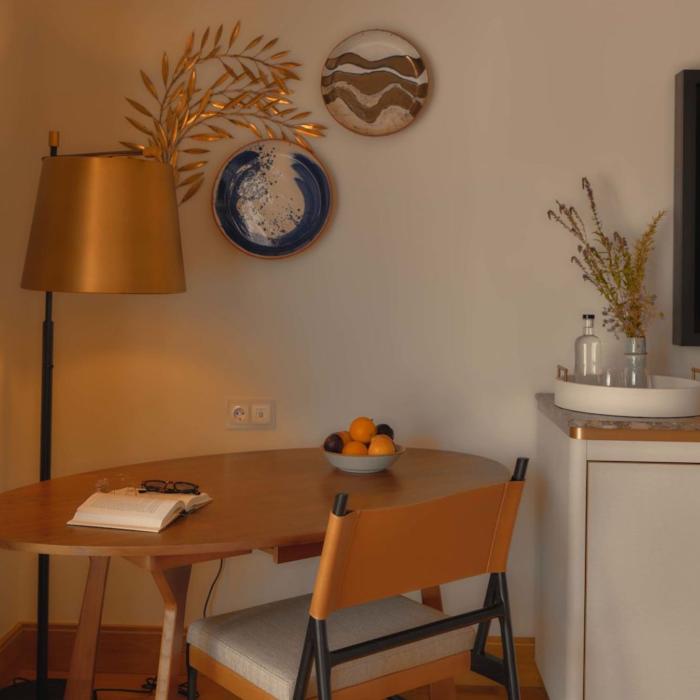 Table and dresser area in a deluxe king room at Viceroy Ombria Algarve
