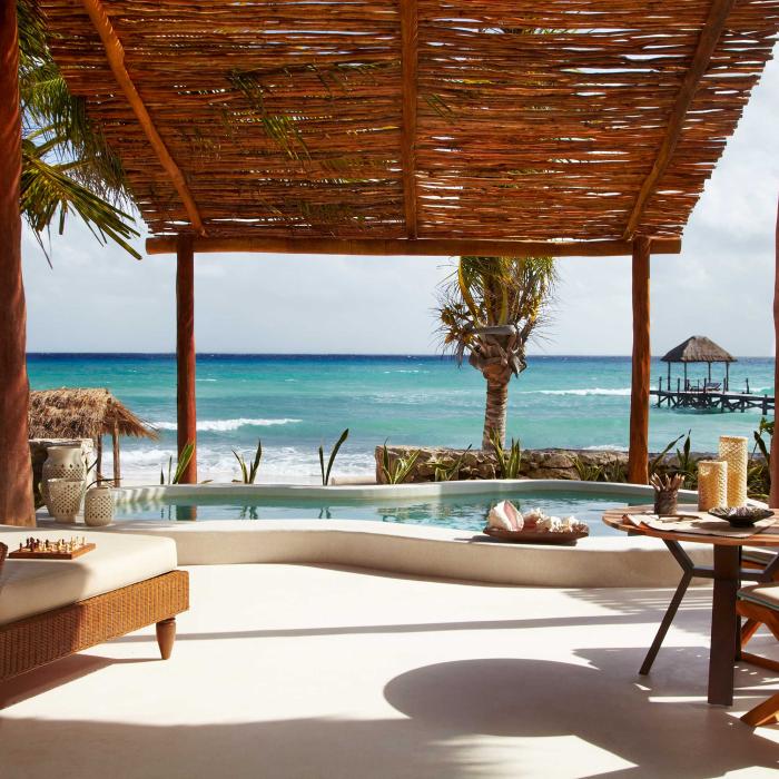 A Beachfront Villa at Viceroy Riviera Maya