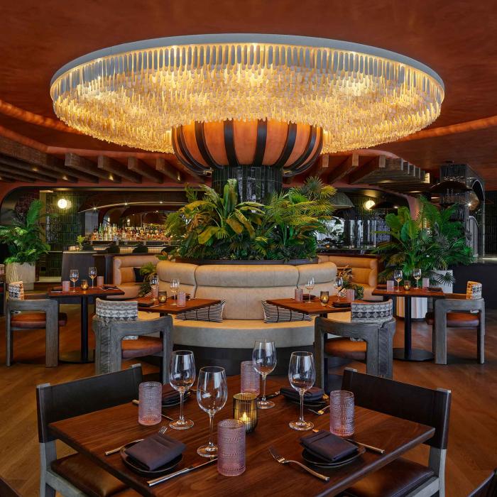 The dining room at Toro by Chef Richard Sandoval at Viceroy Snowmass