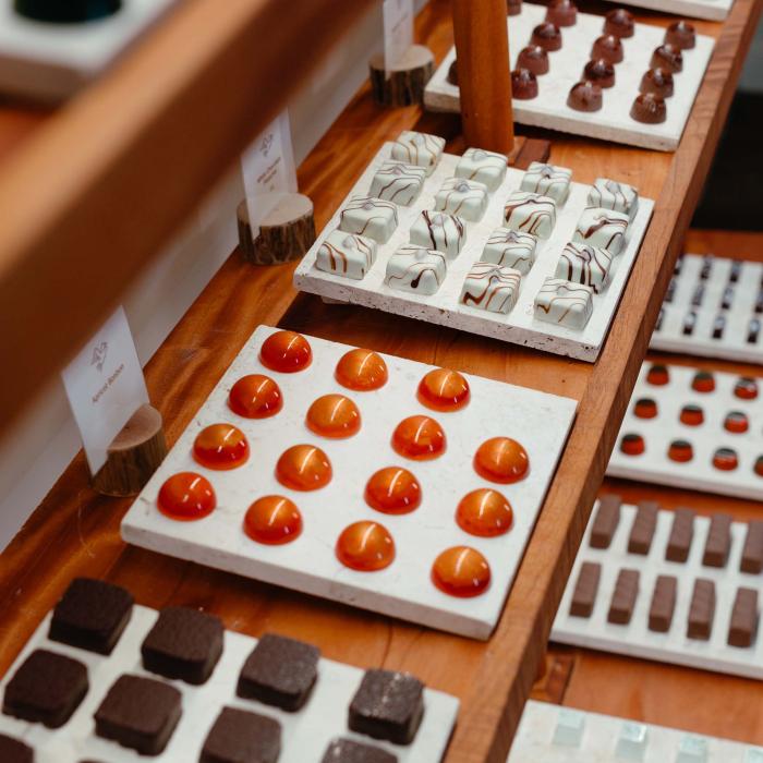 Assorted chocolates