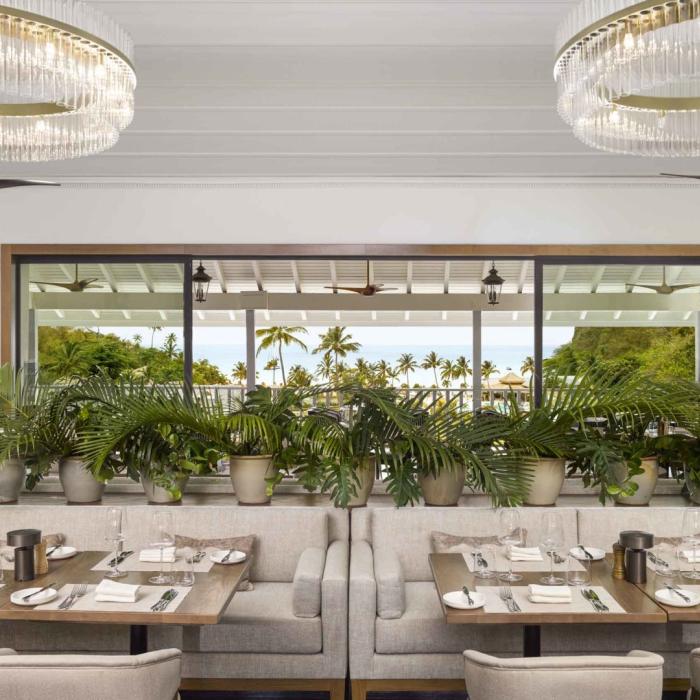Saltwood restaurant terrace at Sugar Beach