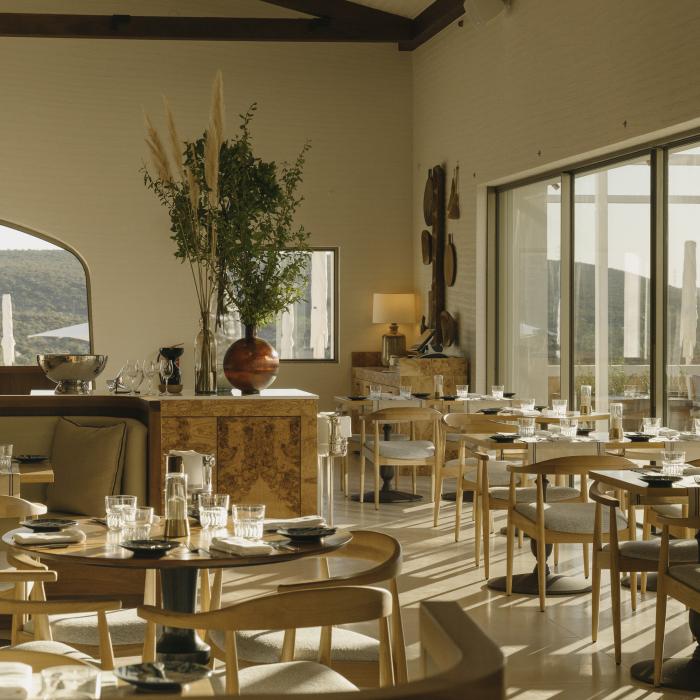 Dining area at Ombria Kitchen