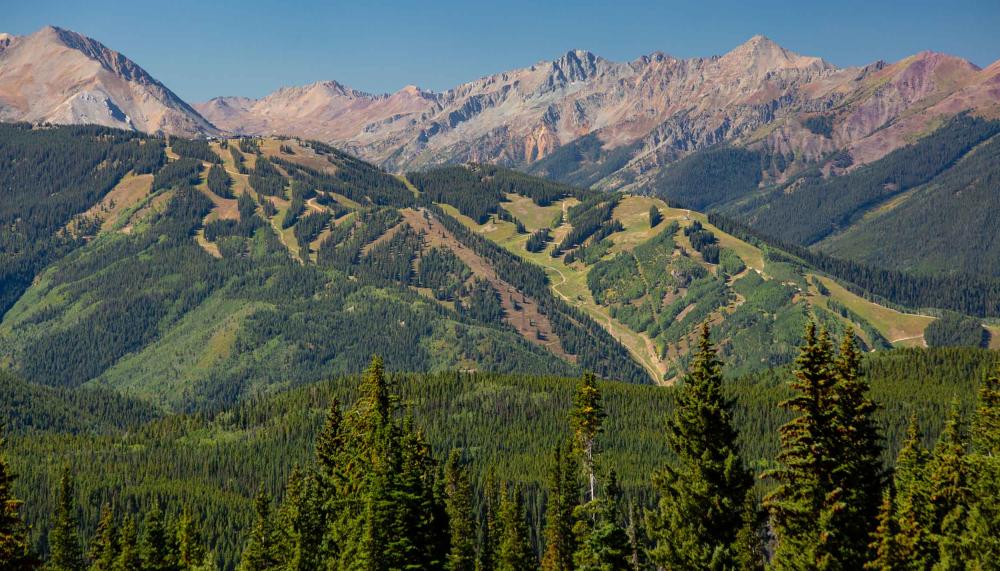 The Aspen mountain range