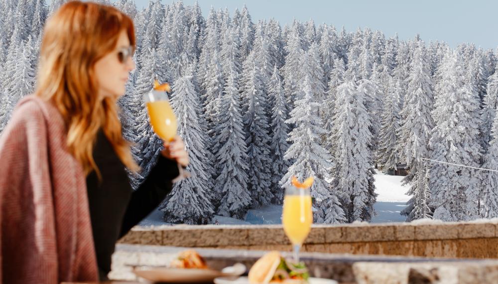 Pique Outdoor Dining at Viceroy Kopaonik Serbia