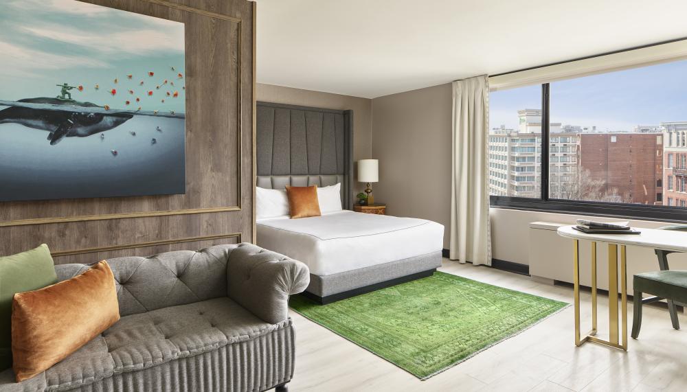 king studio room at Viceroy Washington DC