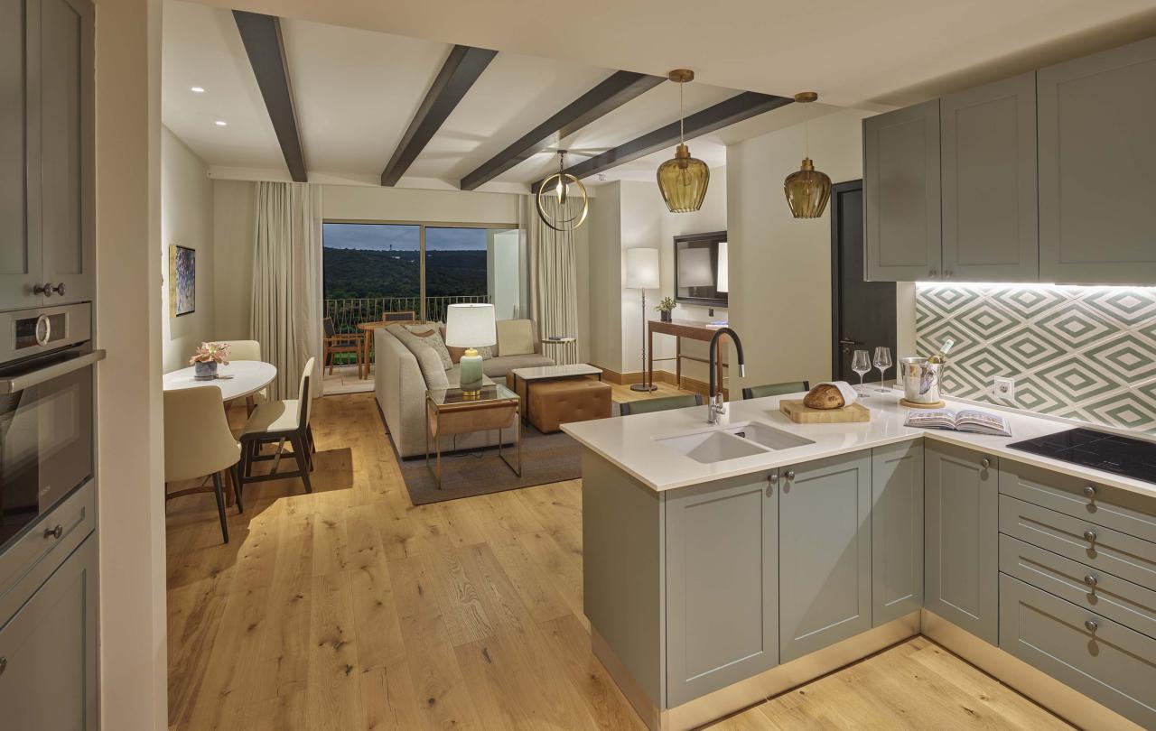 Kitchen & Living Area