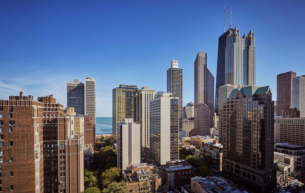 High rise buildings in the Chicago skyline