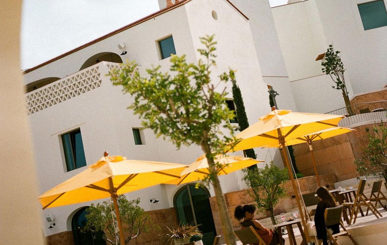 Cafe Central Courtyard