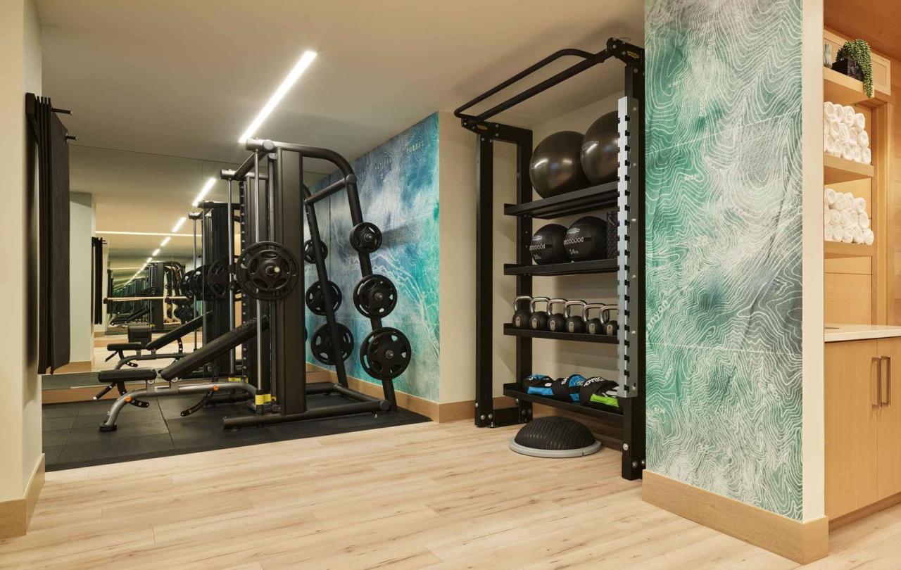 Gym interior