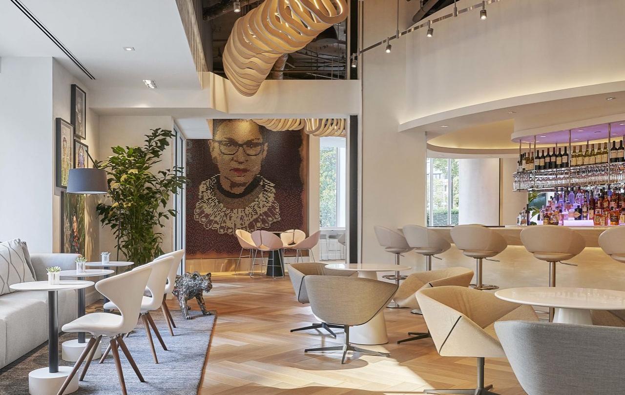 A restaurant at Viceroy Zena DC