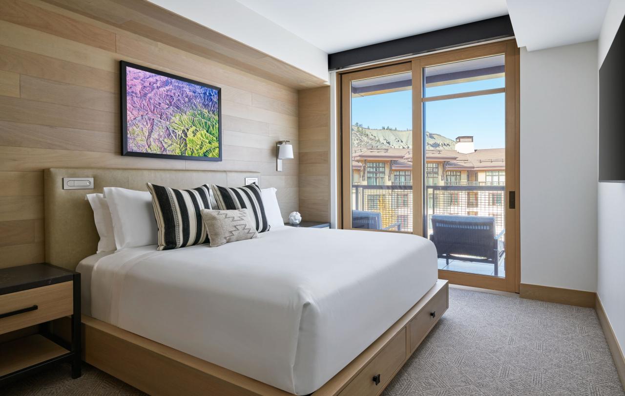 interior of one bedroom premium residence bedroom