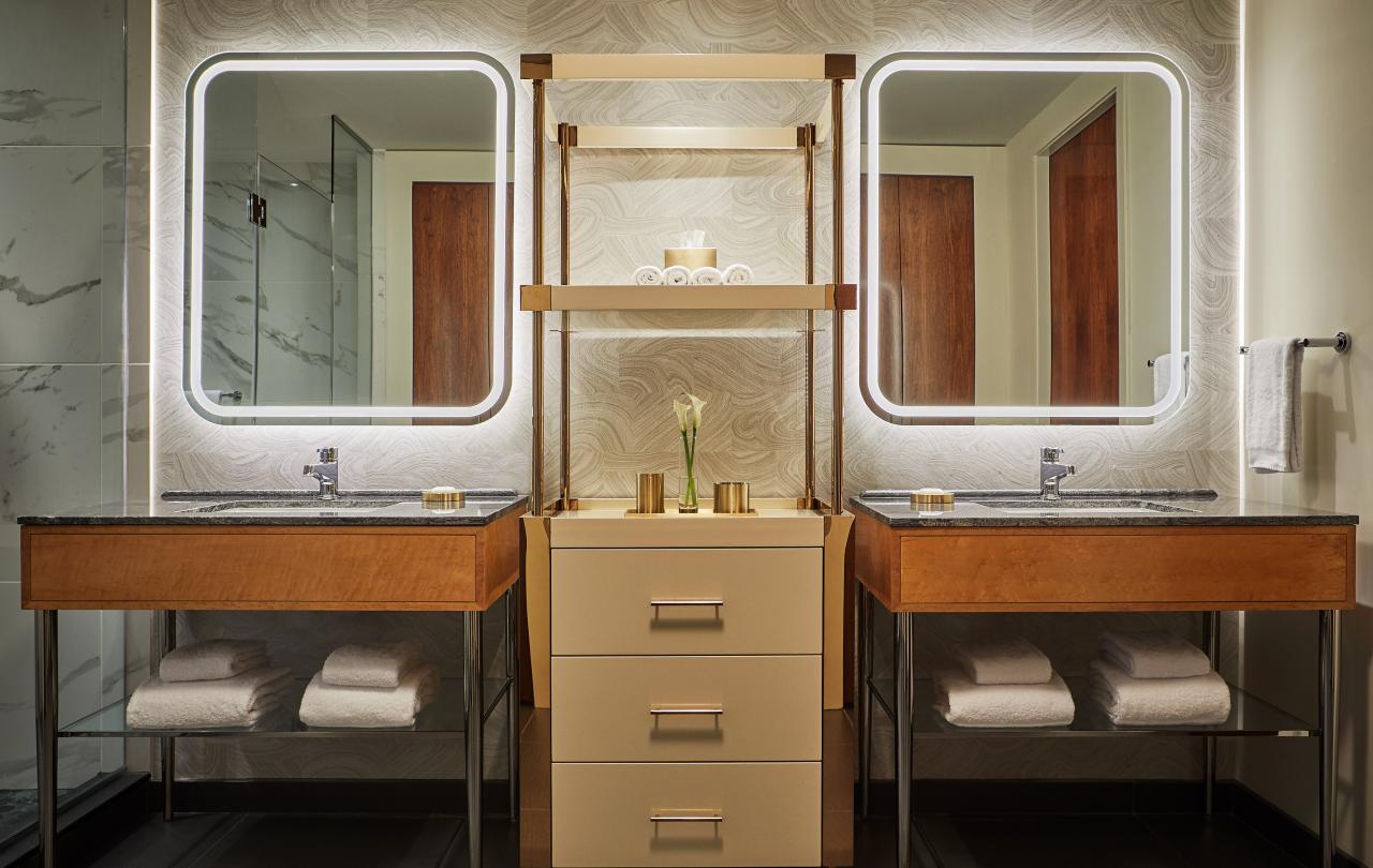 Mobility Hearing Accessible Lake View Suite, Transfer Shower