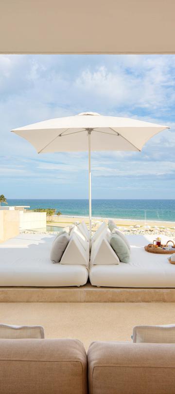 los cabos waterside villa outdoor private living space