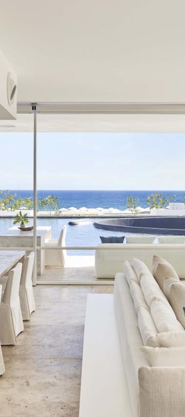 los cabos indoor living room area