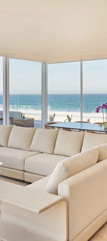 los cabos indoor living room area