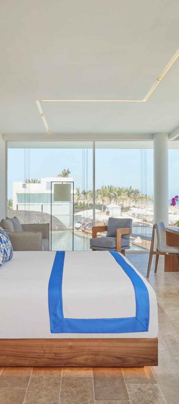 los cabos ocean front villa king bedroom