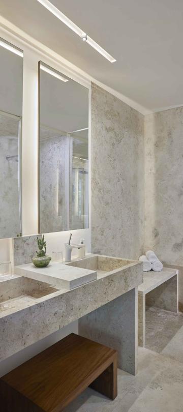 lso cabos bathroom with two sinks in three bedroom casita