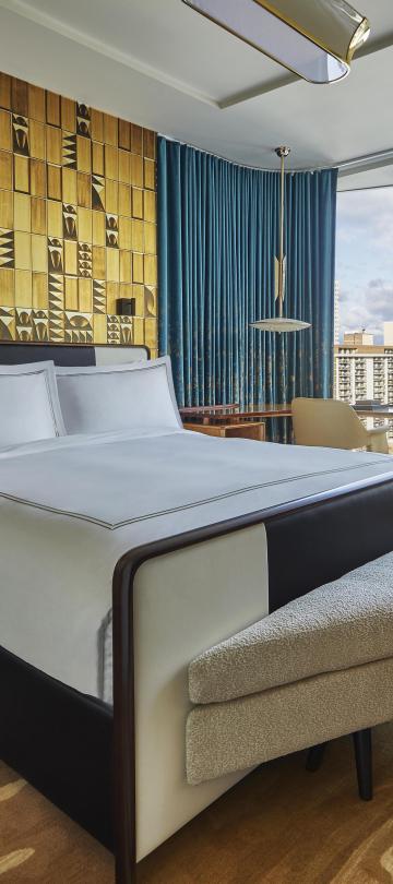 interior view of Grand Lake View room at Viceroy Chicago