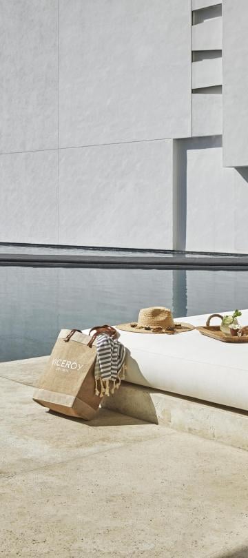 balcony lounge area of One Bedroom Suite