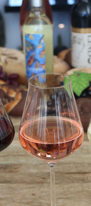 Three glasses of wine