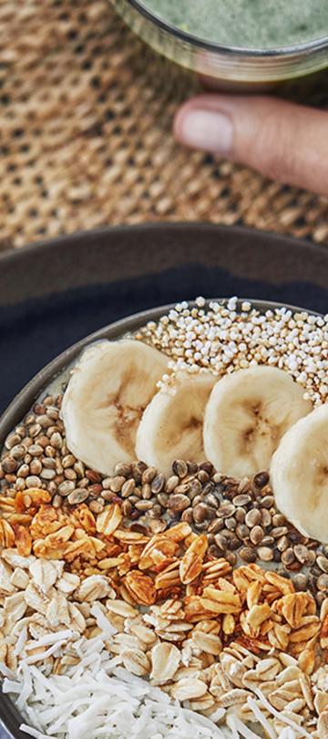 An acai breakfast bowl from Casero