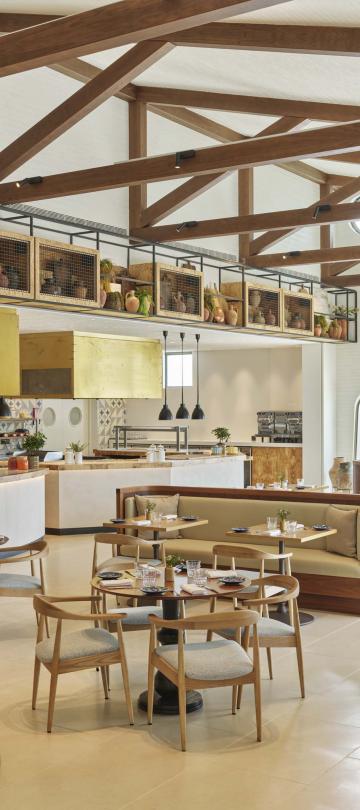 The Ombira Kitchen dining room