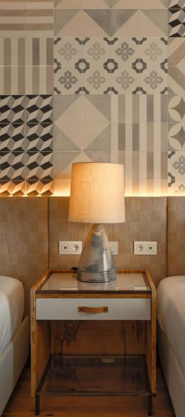 Two beds in a warm bedroom in two bedroom residence at Viceroy Ombria Algarve