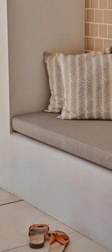 An outdoor reading nook in a two bedroom residence at Viceroy Ombria Algarve