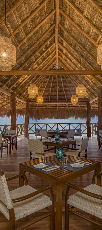 The dining room at The Coral Restaurant