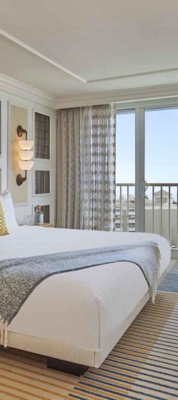 A king bed in a room at Viceroy Santa Monica