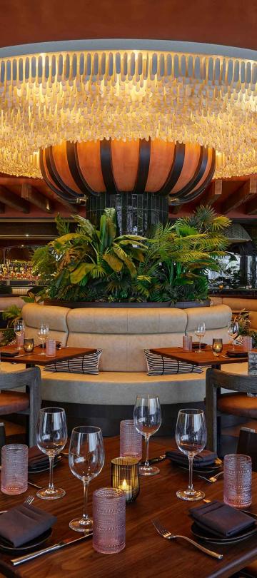 The dining room at Toro by Chef Richard Sandoval at Viceroy Snowmass