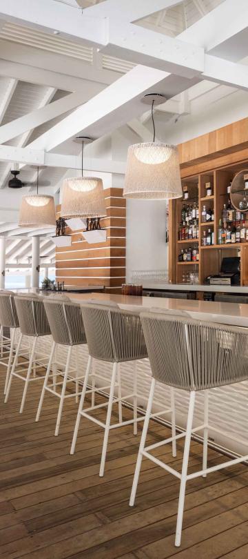 The bar at Bonté