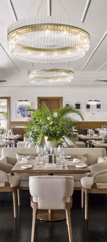 The dining room at Saltwood Restaurant