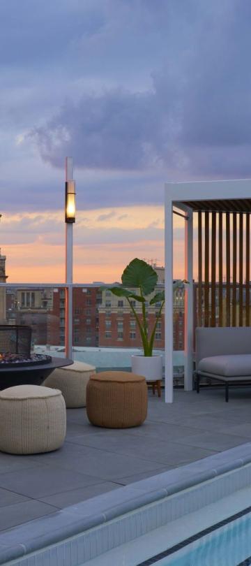 zena rooftop cabana