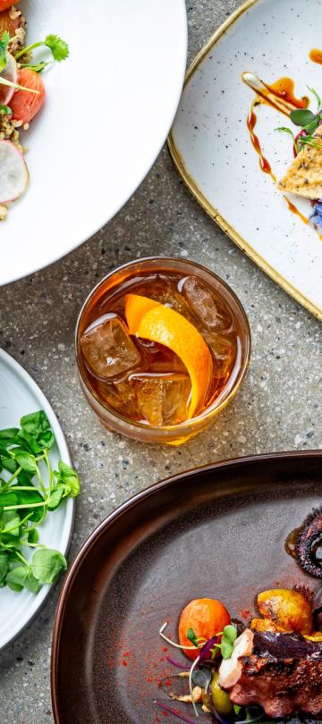 Items from the Summer Restaurant Week menu.