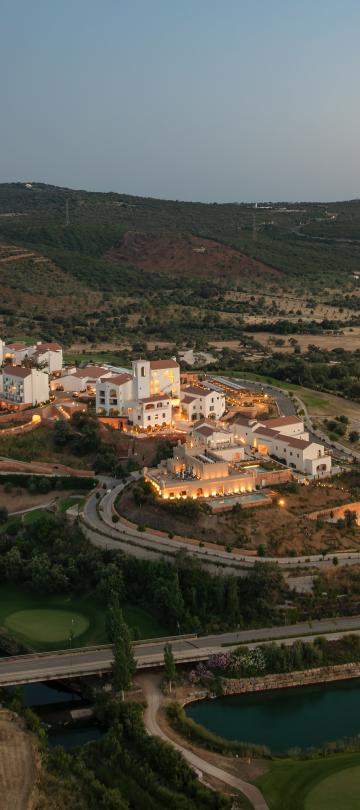 Aerial view of Viceroy Ombria Algarve Resort