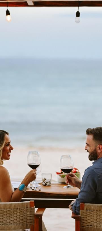 couple on the beach