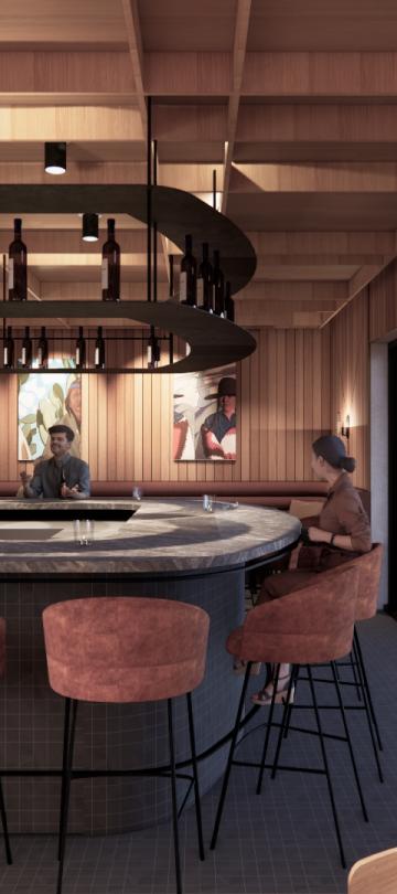 restaurant rendering
