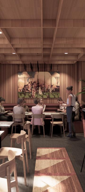restaurant rendering