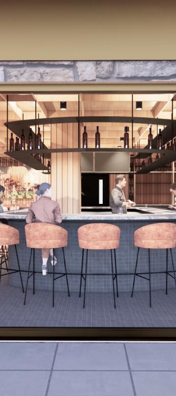 restaurant rendering