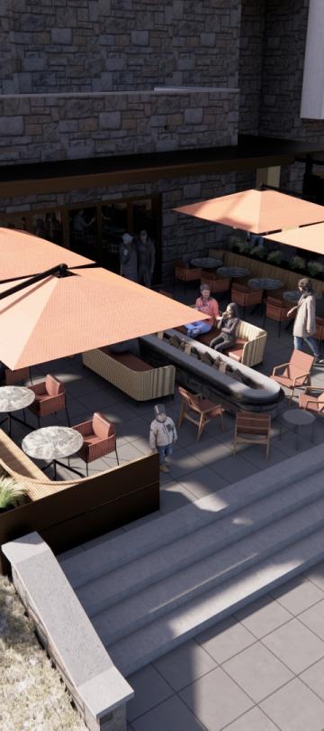 restaurant rendering