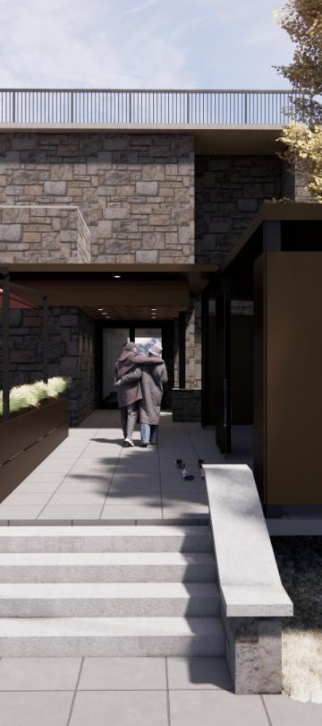 restaurant rendering