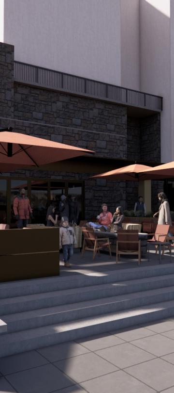 restaurant rendering