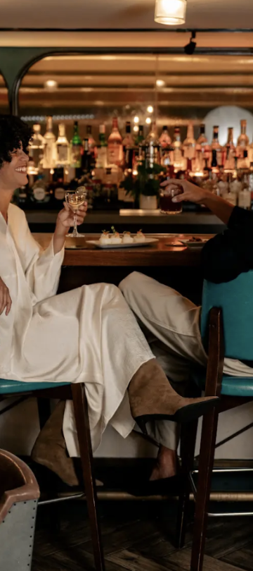 couple getting a drink