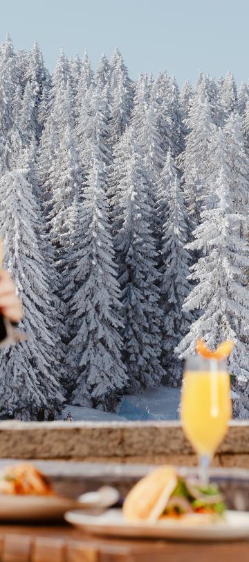 Pique Outdoor Dining at Viceroy Kopaonik Serbia